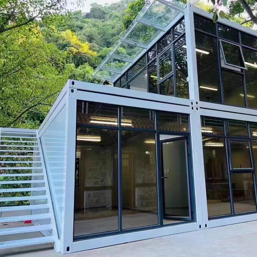 Waterproof Container House Expandable Mobile Home Caravan Portable Houses Steel Structure