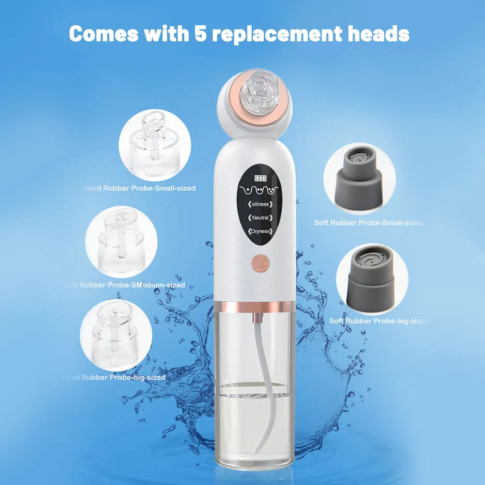 Electric Blackhead Suction Tool with Steam Bubble Technology