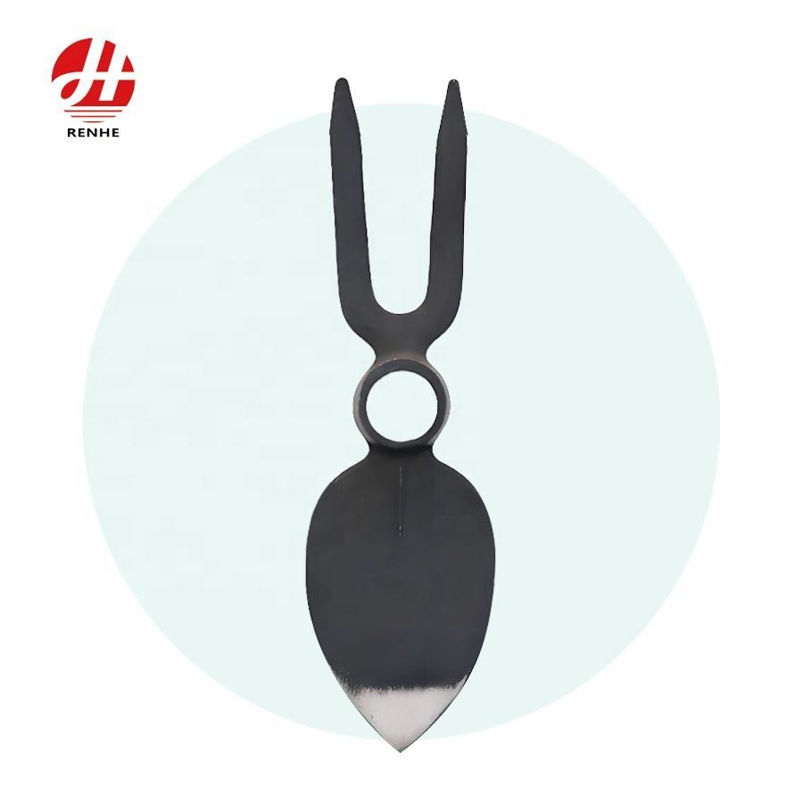 Hot Sale Agricultural Hand Tools Garden Fork Hoe Steel Gardening Fork Hoe