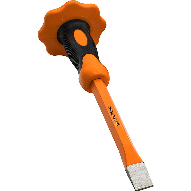 12 Inch 305mm Heavy Duty Premium Crvsteel Demolishing Carving Concrete Breaker Hand Protection Flat Cold Chisel
