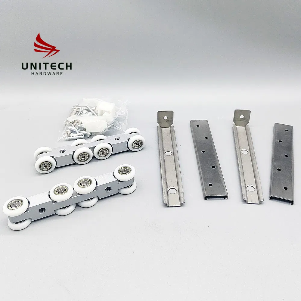 Aluminium Body 8 Wheels Hanging Door Roller Suit with Low Factory Price