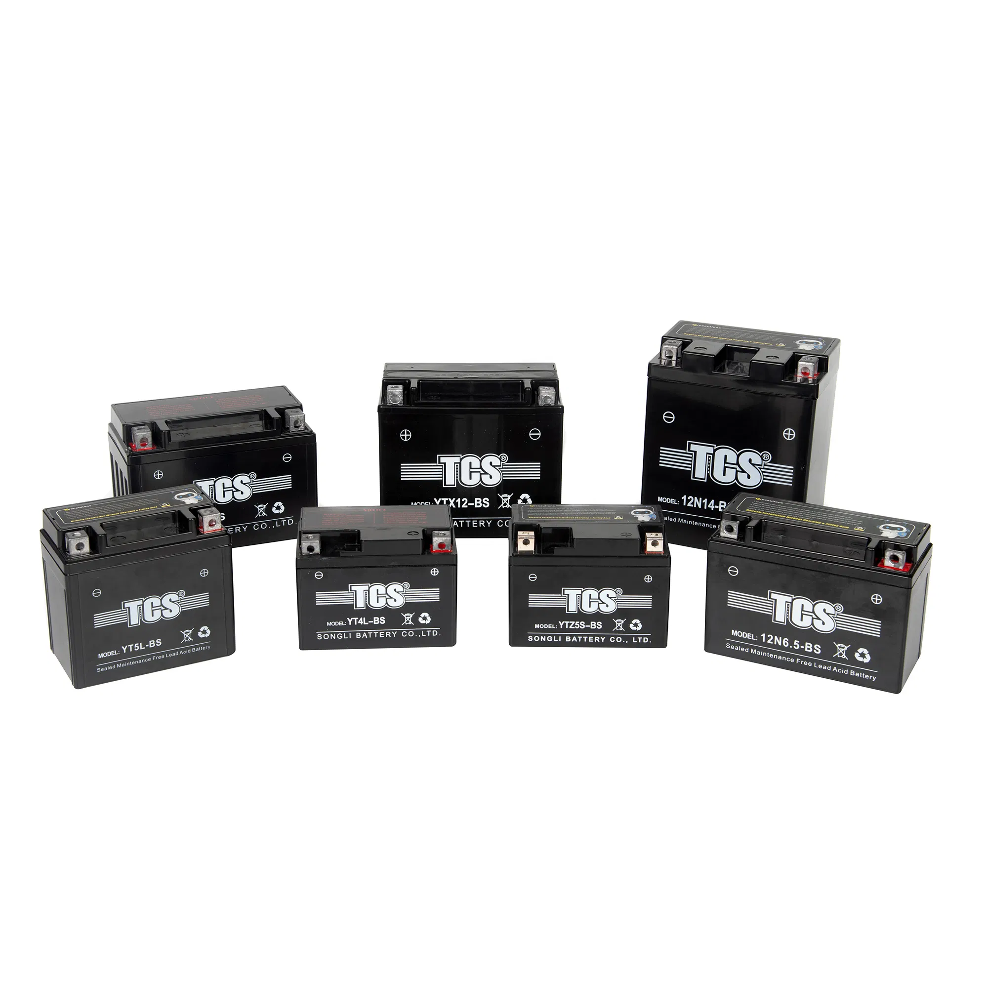 Аккумулятор мотоциклетный TCS YTZ5S-BS, 12В 4.5Ач