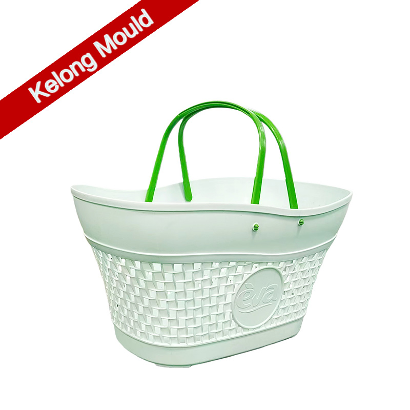 Multifunctional Plastic Double Handle Shopping Basket
