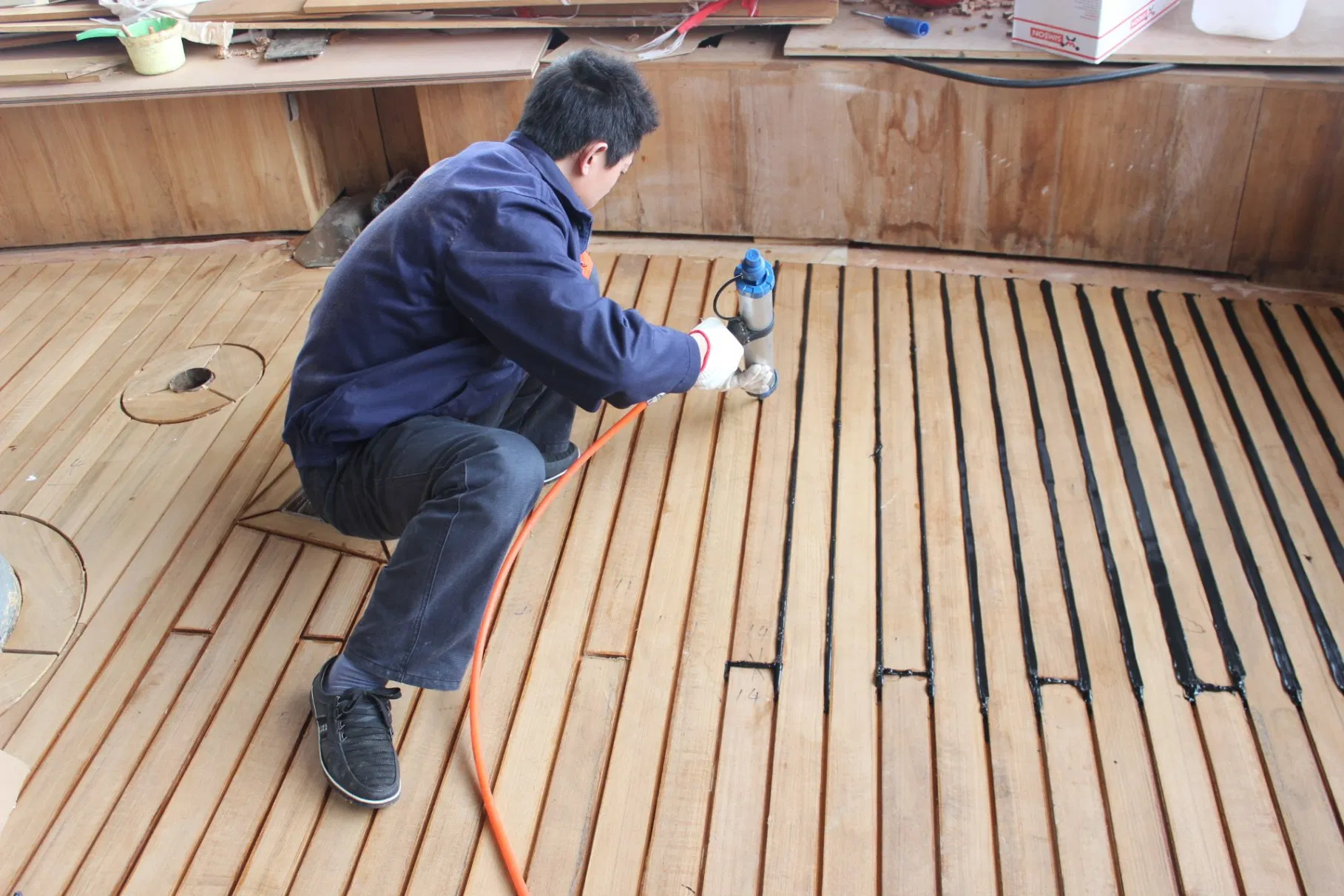 Permium Myanmar Teak Deck Yacht