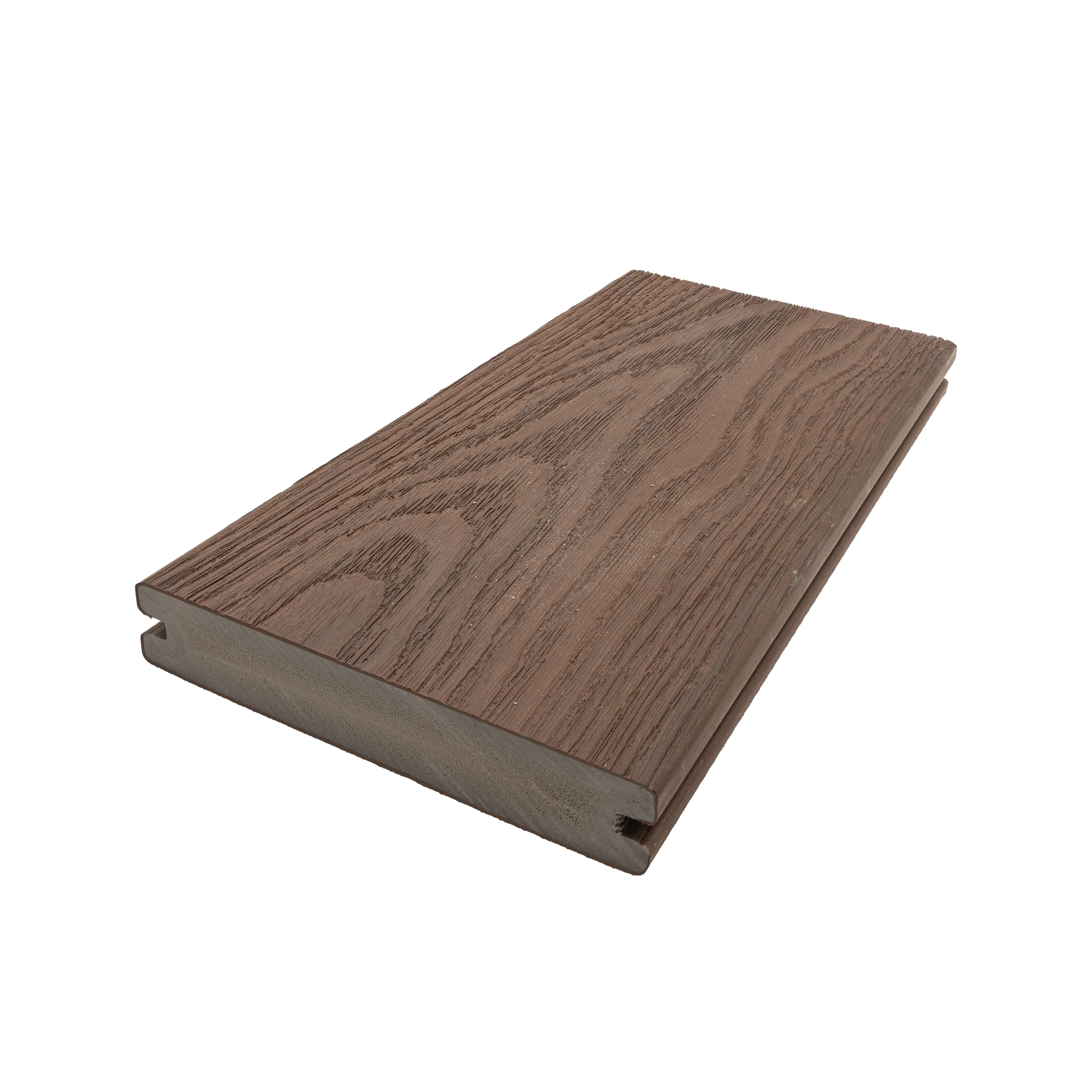 Стильная ПВХ террасная доска для улицы, устойчивая к УФ