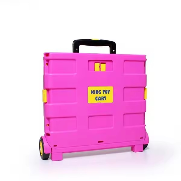 Promotional Gift Plastic Handy Foldable Shopping Cart