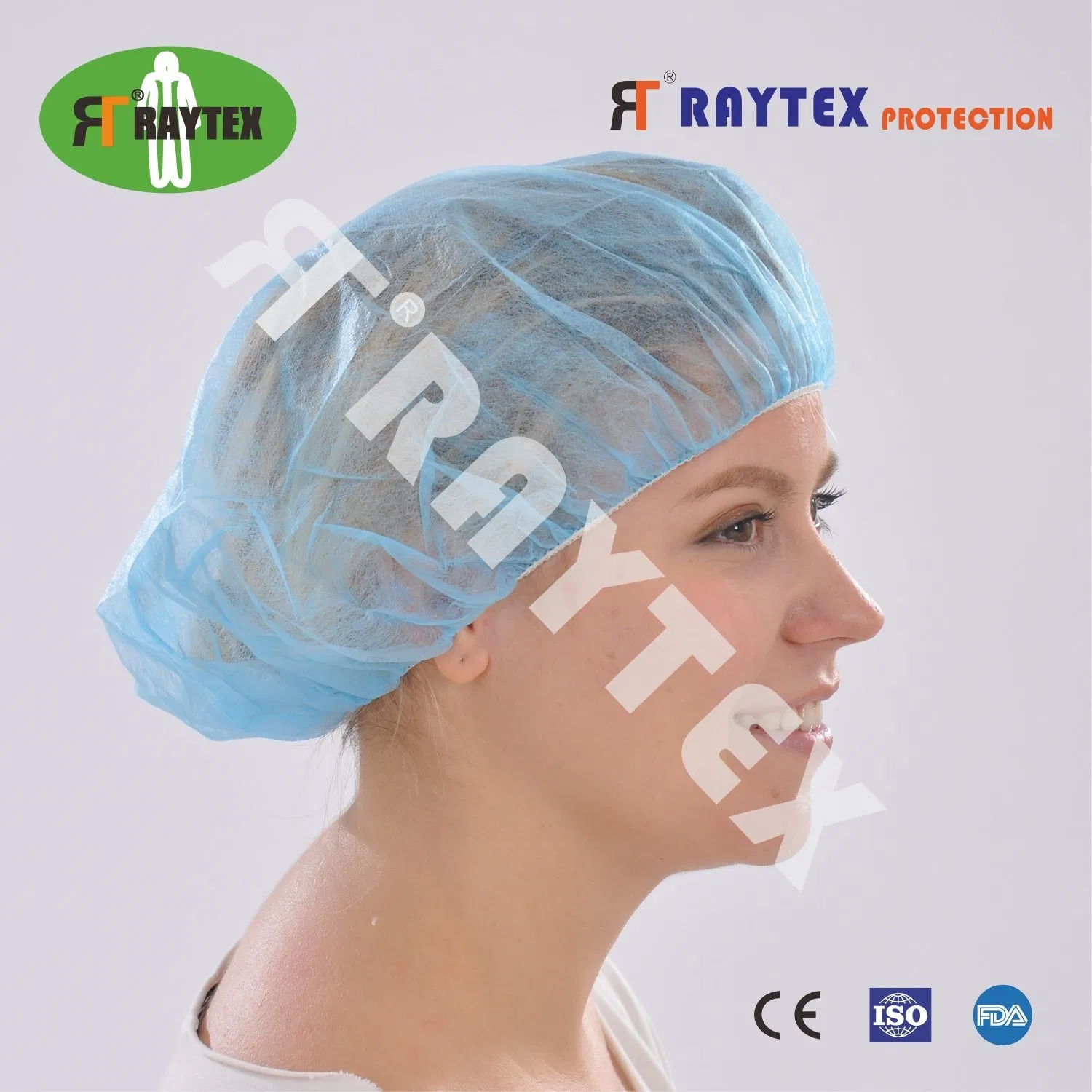 Disposable Bouffant Shower Work Snood Operation PP Clip Cap