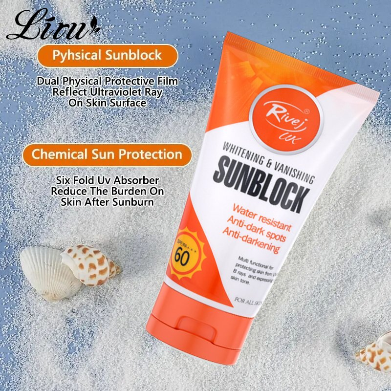 Rivej SPF60 Vanishing Sunblock for All Skin Types