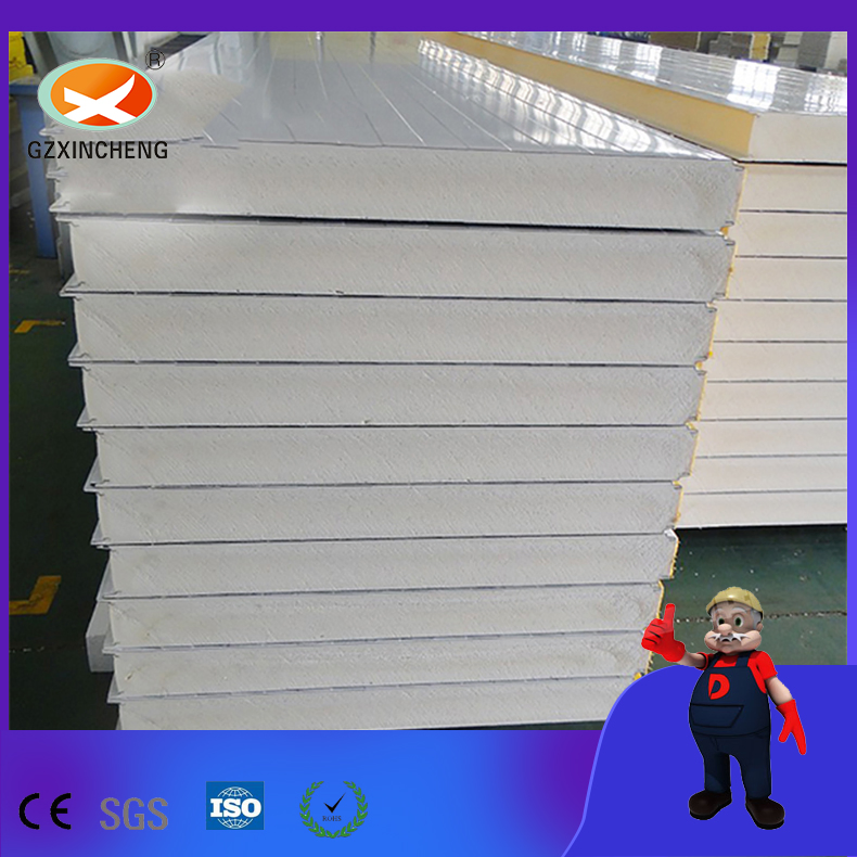 China Made Construction Building Materials PU Sandwich Wall Panel