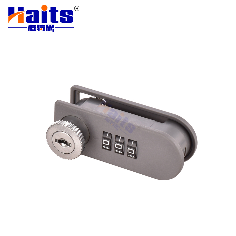 Zinc Alloy Cabinet Drawer Lock Chrome Safe Combination Door Lock Keyless