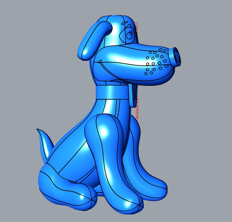Boyi Giant Inflatable Movie Character Dog Inflatable Animal Cartoon for Event