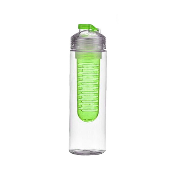 Plastic Fruit Cup Large Capacity Sports Water Bottle Tritan Bottle