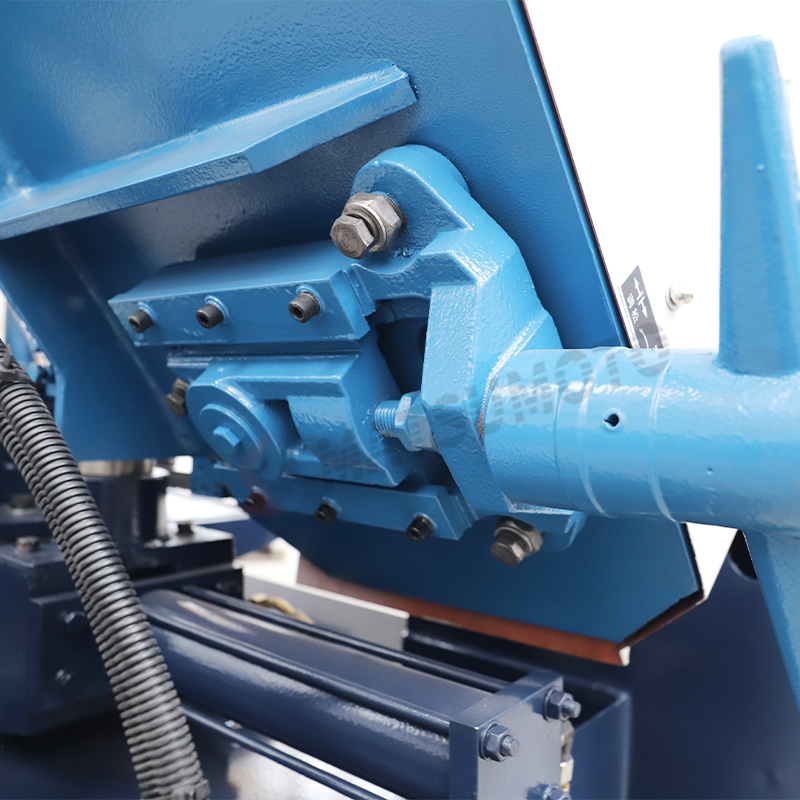 Ленточная пила по металлу двухколонная настольная с редуктором