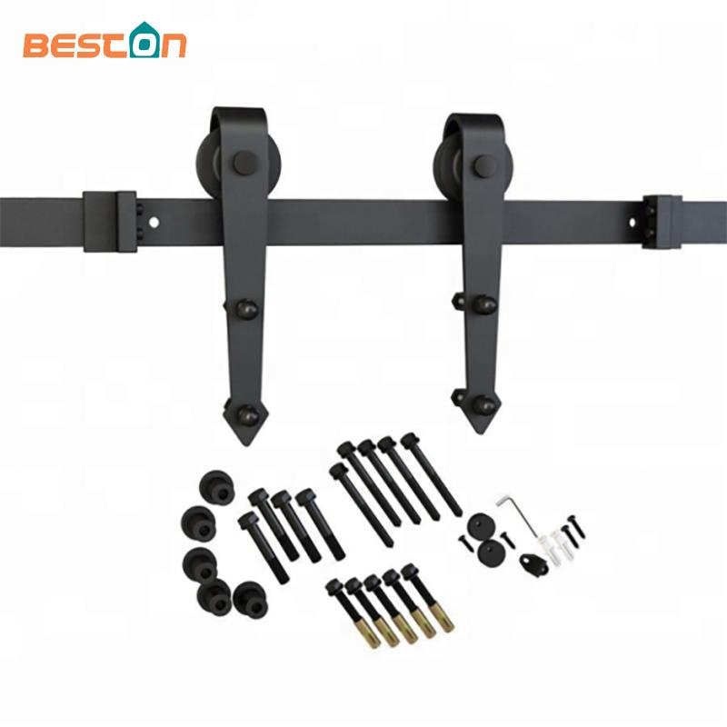 Cabinet Box Cupboard Mini Barn Sliding Door Hardware Kit Set