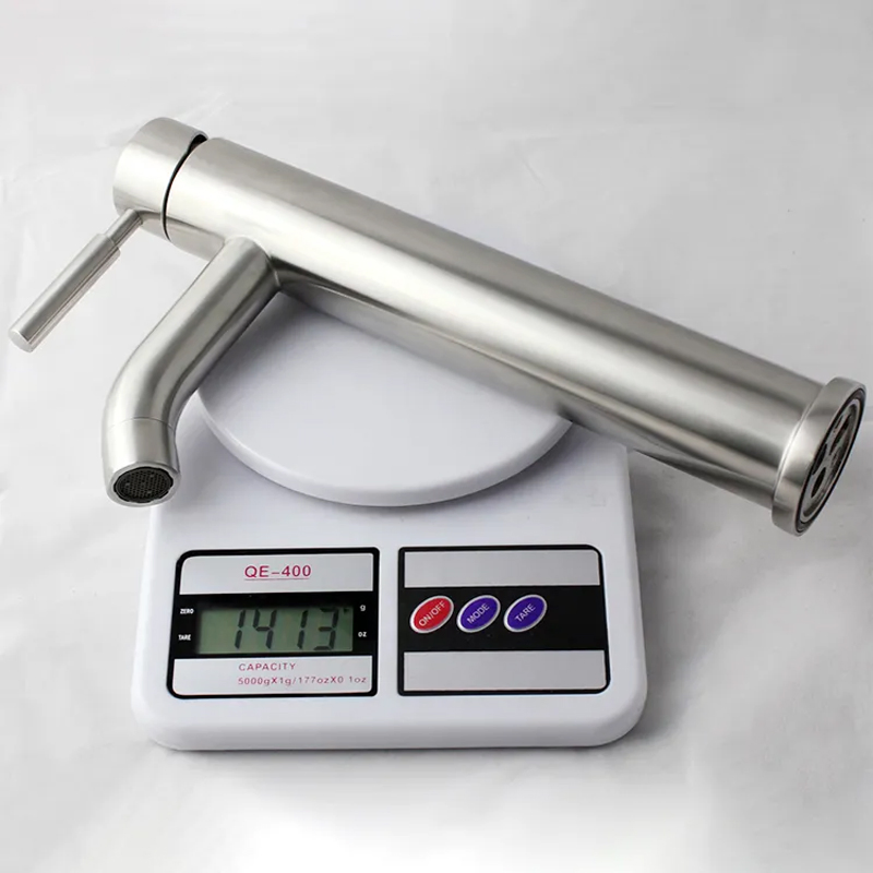 304 Stainless Steel Single Handle Basin/Sink/Kitchen Tall Faucet/Mixer