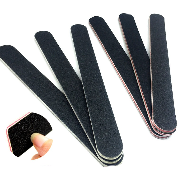 The Latest Design Wholesale Black Rectangular Sponge Nail Rub Strip