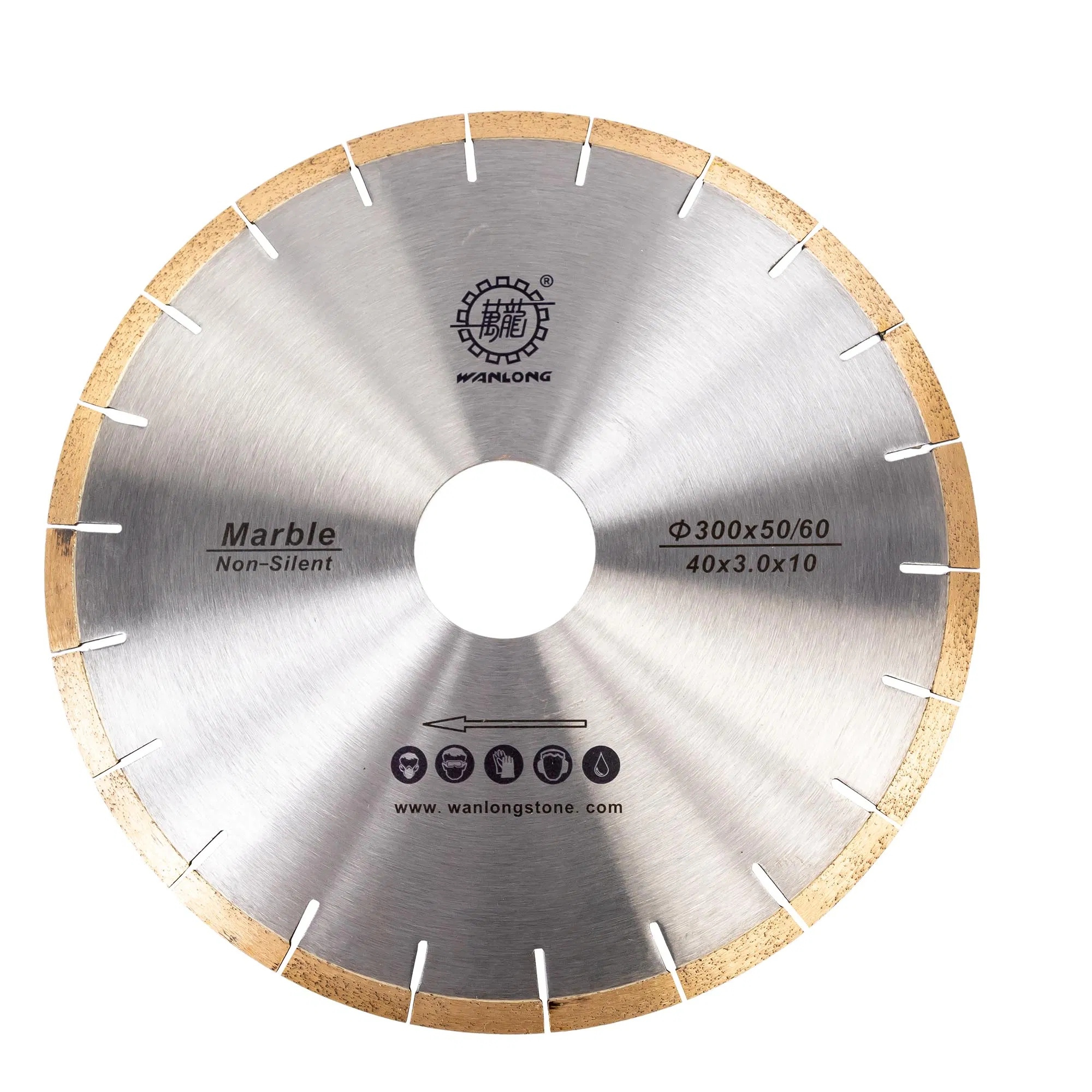 Алмазный диск для болгарки по камню и мрамору 300 мм