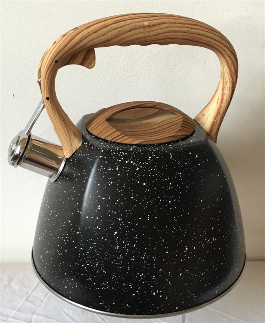 Stainless Steel Kitchenware 3.0 Liter Stainless Steel Teapot in Color Painting Kitchen Appliance