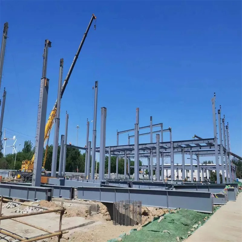 Low Cost Construction Factory Warehouse Prefabricated Steel Structure Workshop Building