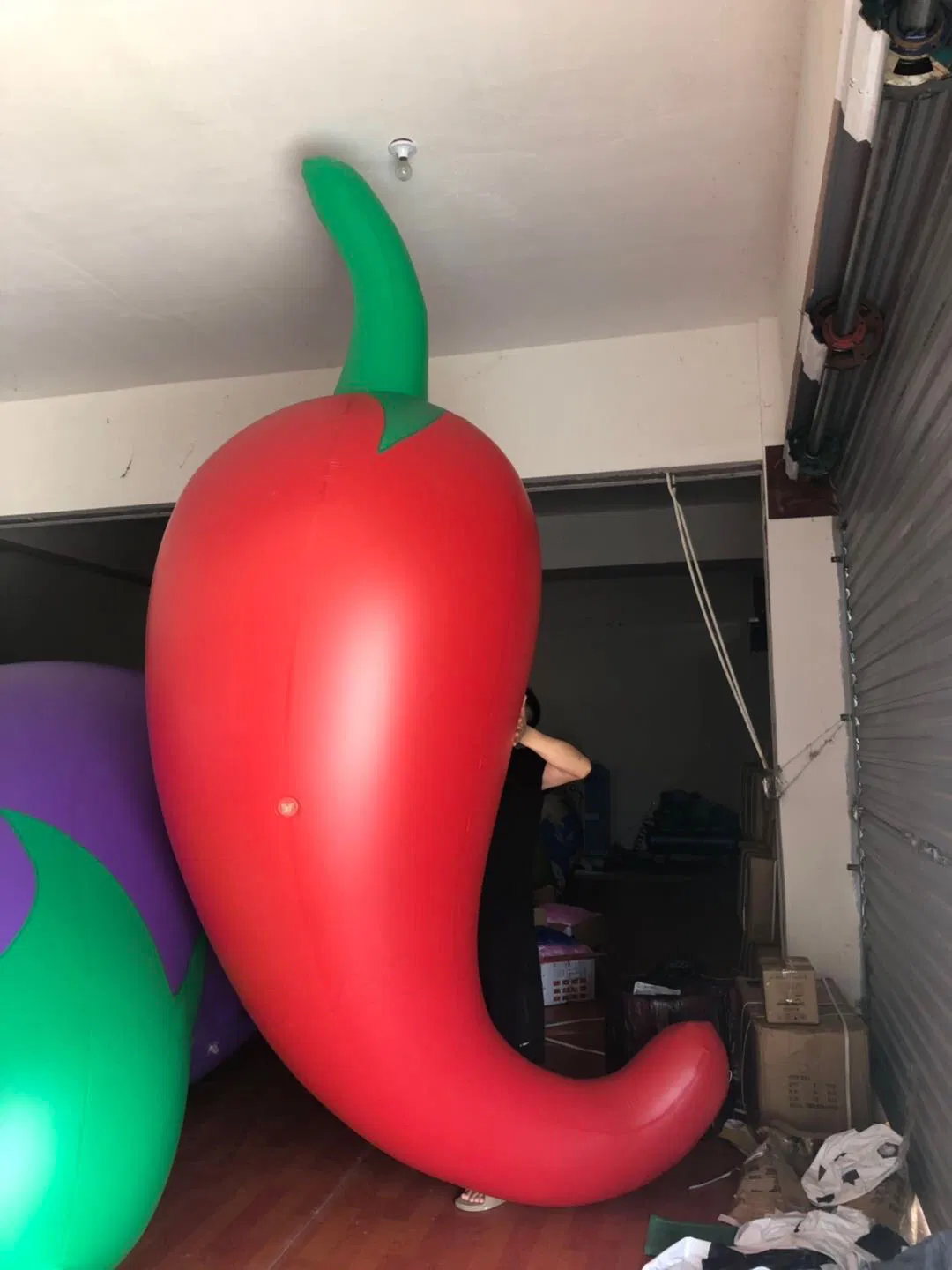 Inflatable Cartoon Chili Peppers Inflatable Cartoon Vegetables