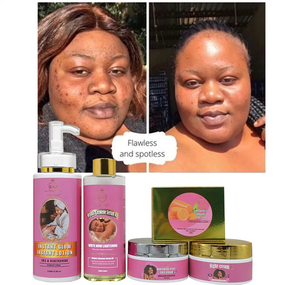 OEM Best-Selling Product Body Face Care Anti-Aging Vitamin C Glutathione Whitening Skincare Set
