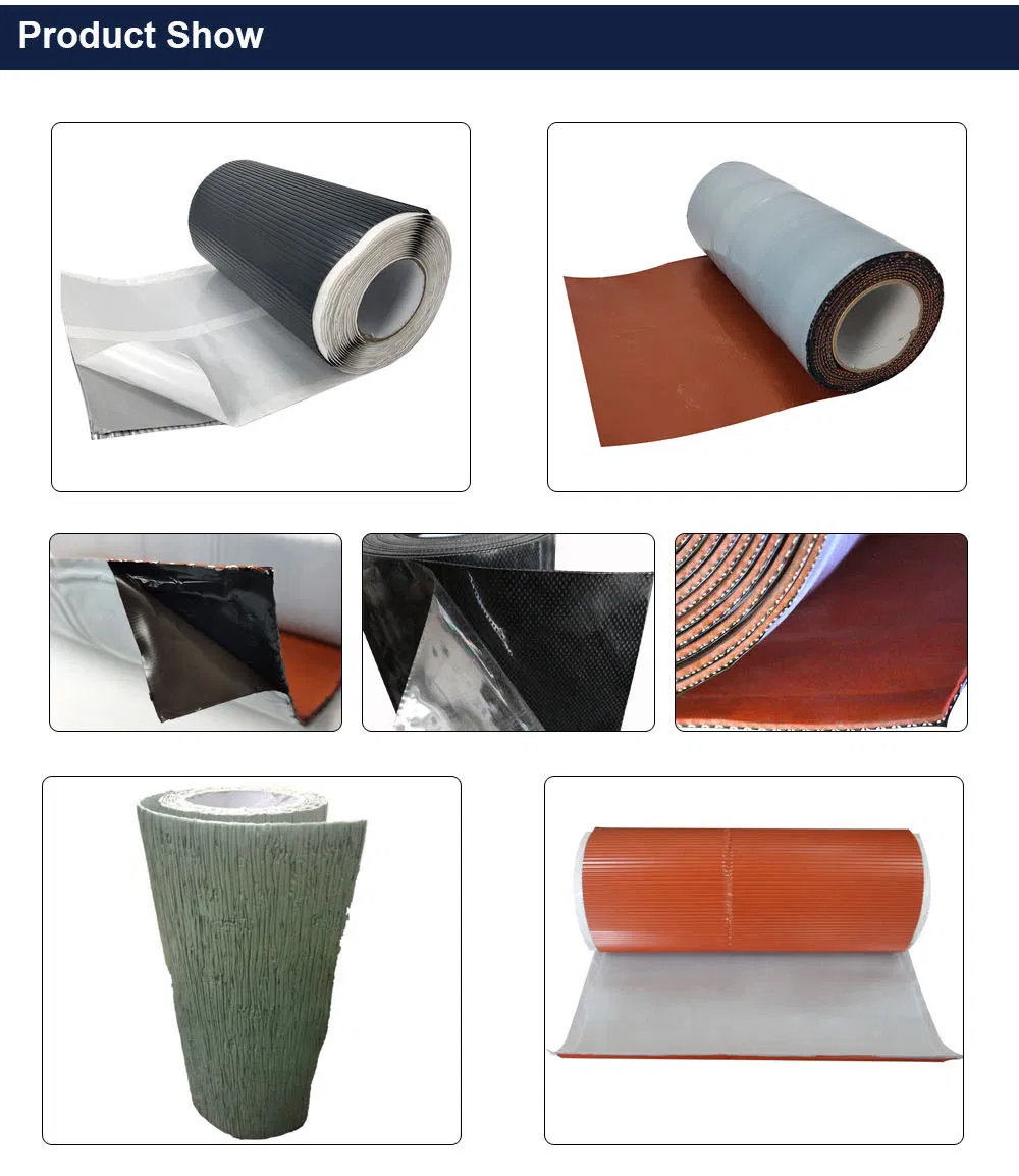 Tobs Butyl Tape Roofing Waterproofing Material Flashing Tape EPDM PE Bitumen HDPE Tpo Roof Waterproof Membrane for Construction Material