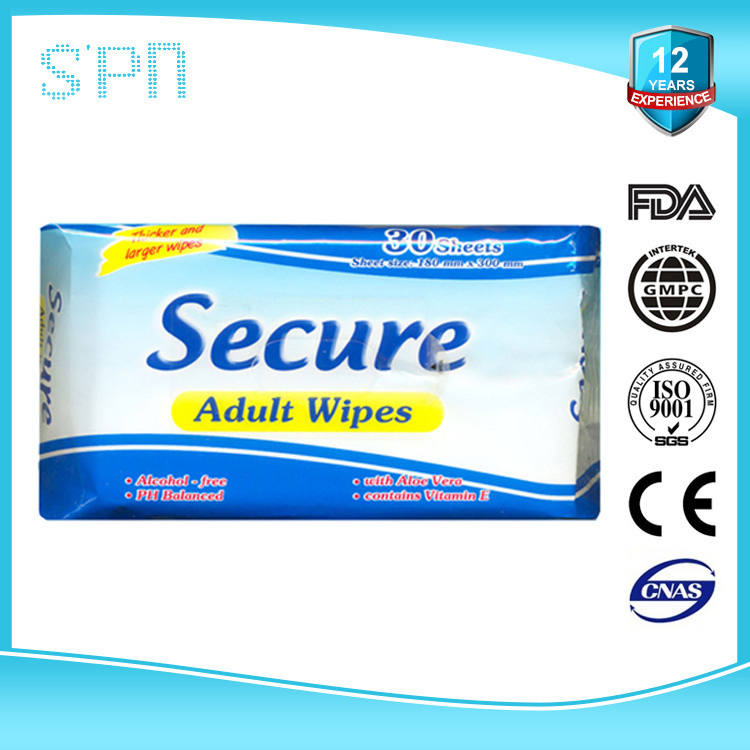 Special Nonwovens Compact Multi-Purpose Disposable Disinfect Soft Wipe Body Bath Individually Wrapped Cleaning Wet Wipe
