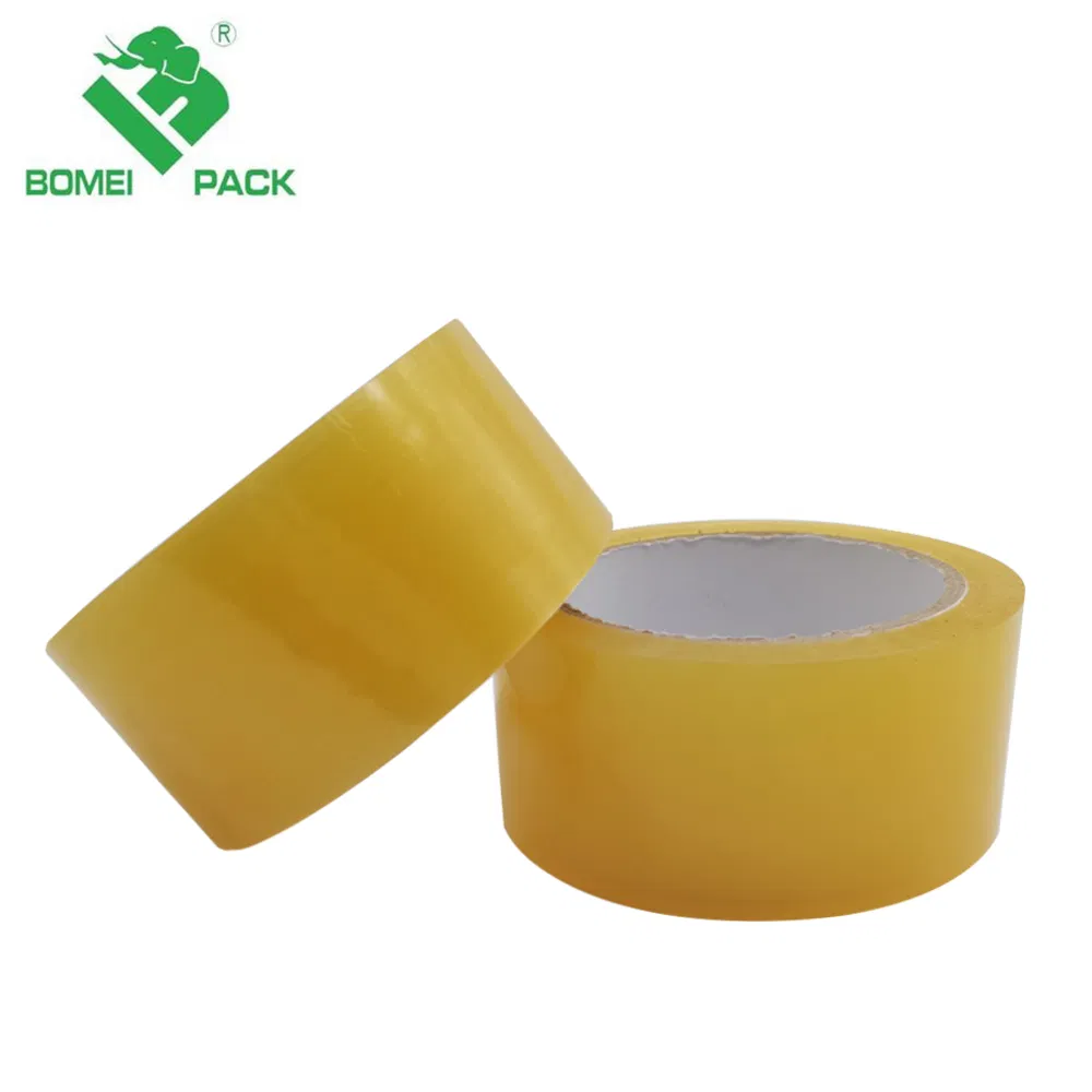Strong Sticky Hot Melt Transparent Yellowish BOPP Packing Tape Wholesale