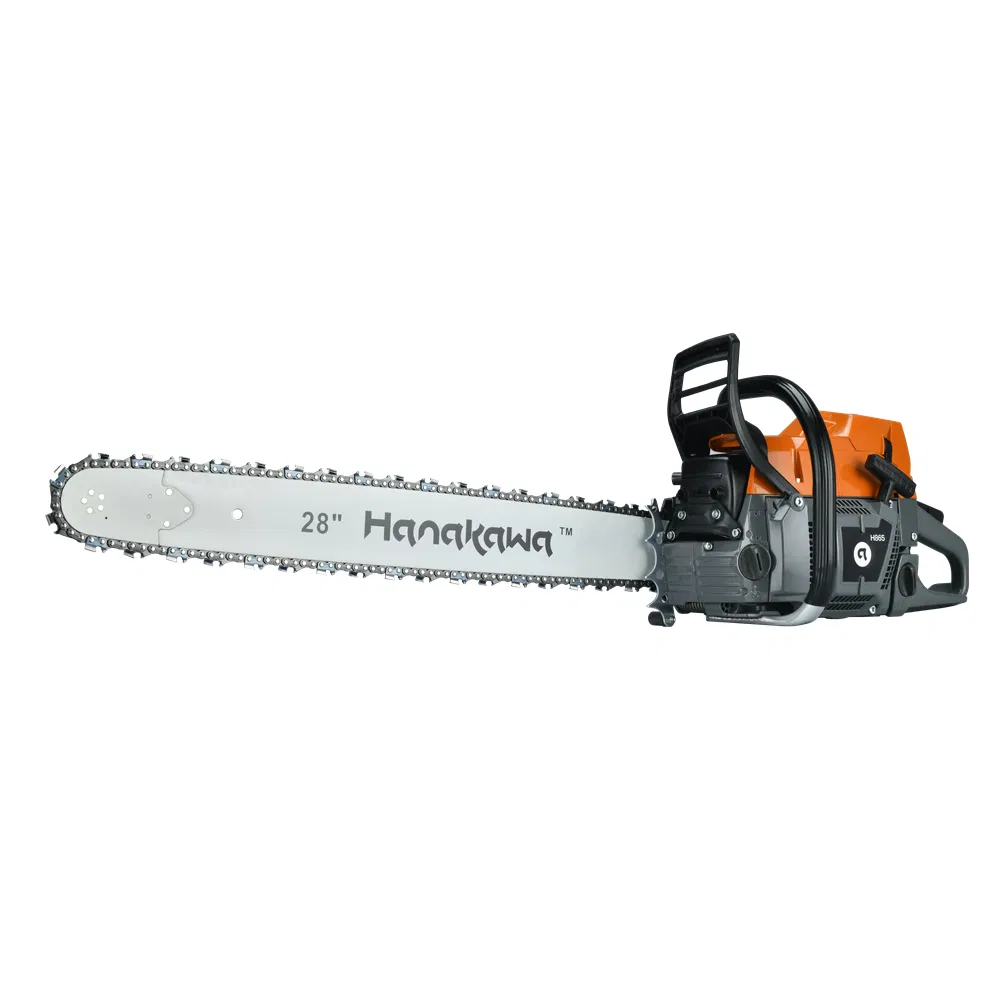 Hanakawa H865 (365) 2-Stroke 65.1cc Gasoline Chainsaws Rollomatic Bar Length (inch) 20 22 Optional Tree Cutting Chainsaw