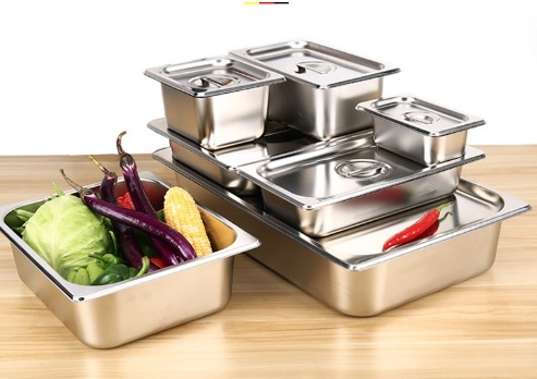 Stainless Steel Gn Pans (1/1) Gn Container Chafing Dish Pans