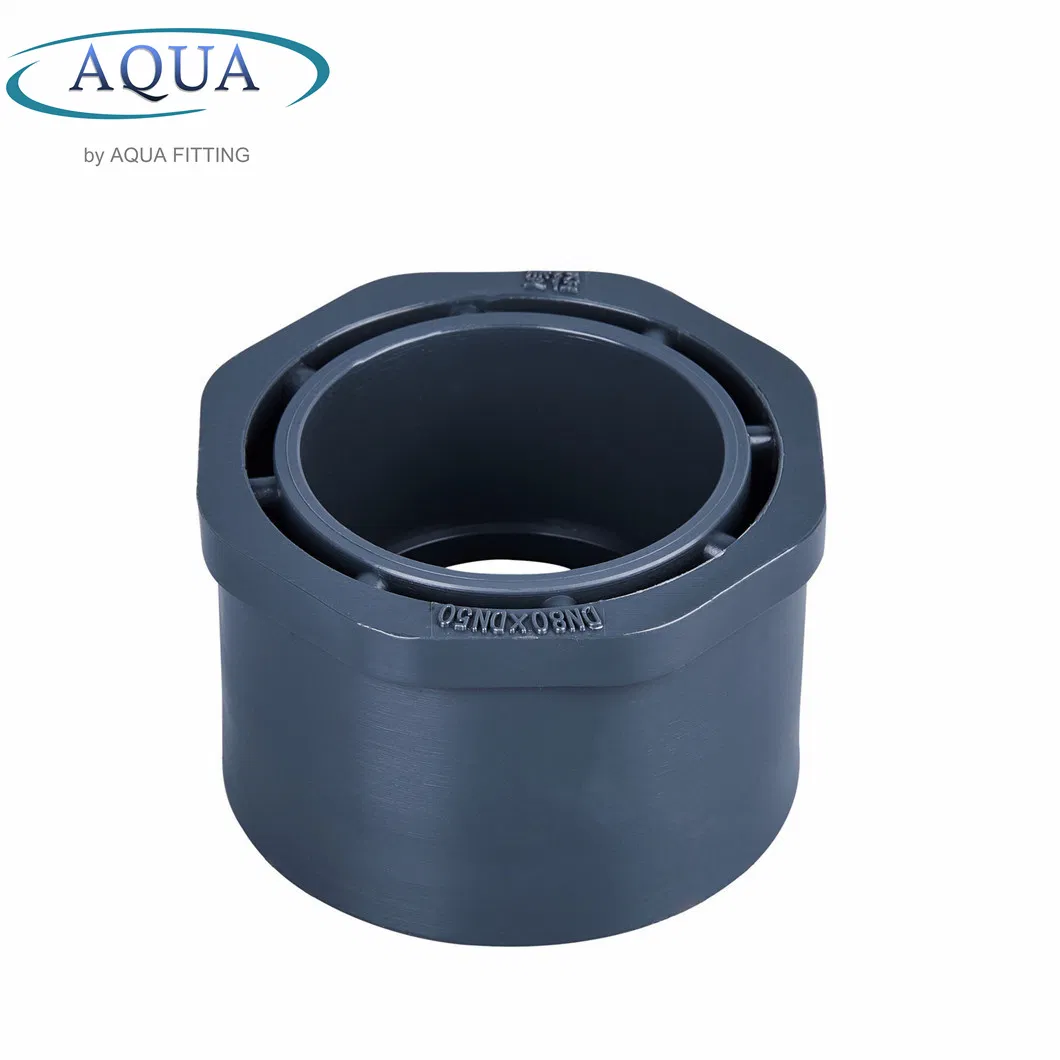 Plastic PVC Pipe Fitting Reducing Adapter UPVC Insert Bushing