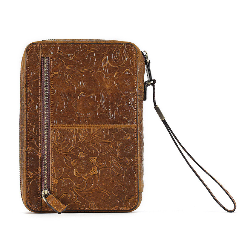 Ga216 Custom Portable Travel Carry Cigarette Cases Luxury Humidor Leather Cigar Case