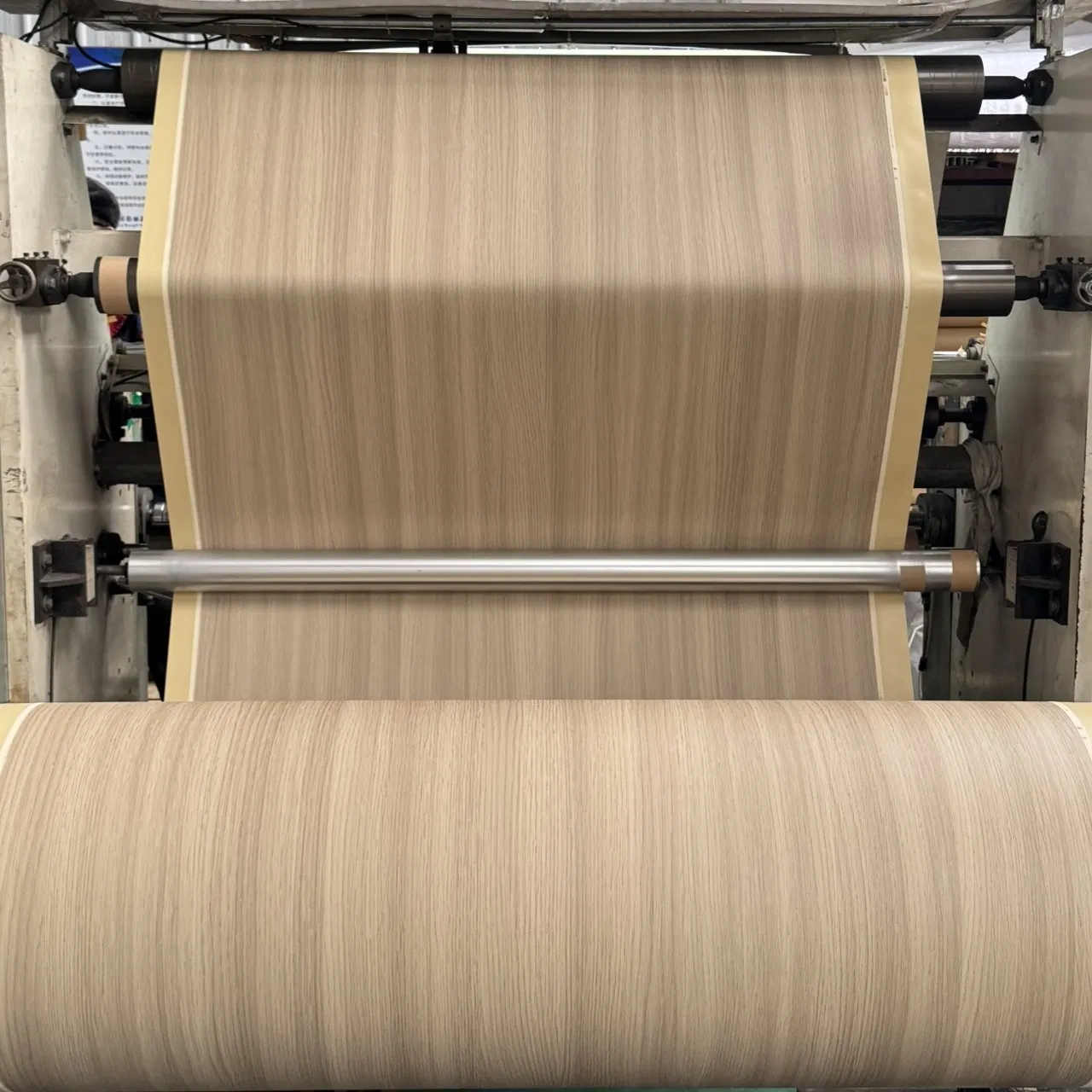 High Quality Texture Wood Grain Vacuum Pressed PVC Films Furniture Composite Film PVC Furniture Design Film