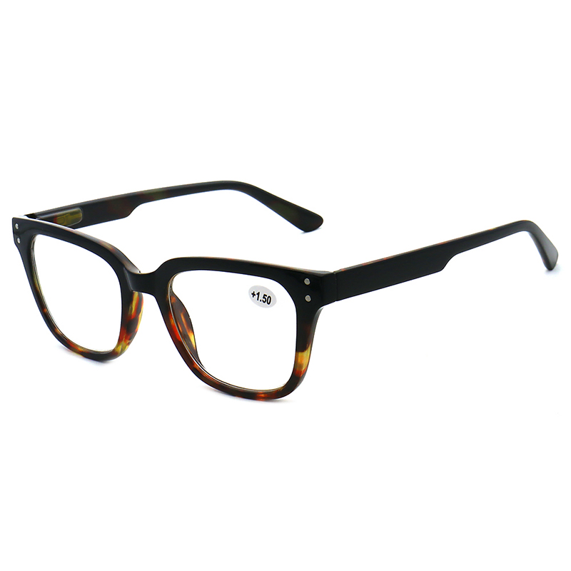 Classic Quality Wholesale Plastic Square CE Reading Glasses Factory for Women and Men