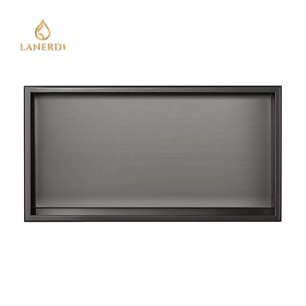 Встраиваемая ниша для душа из нержавеющей стали Brushed Nickel