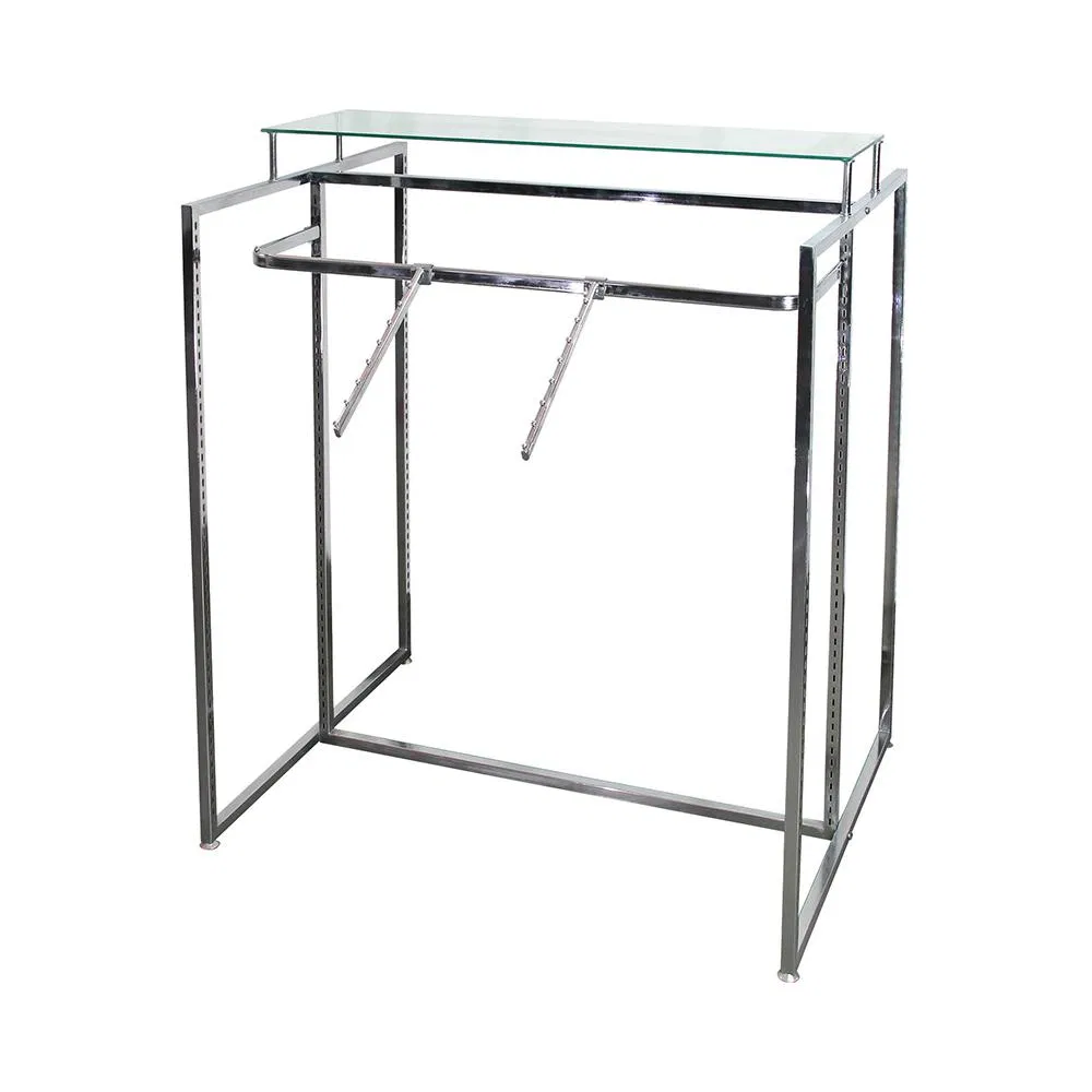 Metal Interior Design Display Clothes Stand