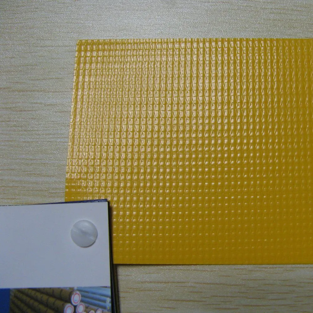 High Strength Industrial Polyester Coated PVC Tarpaulin