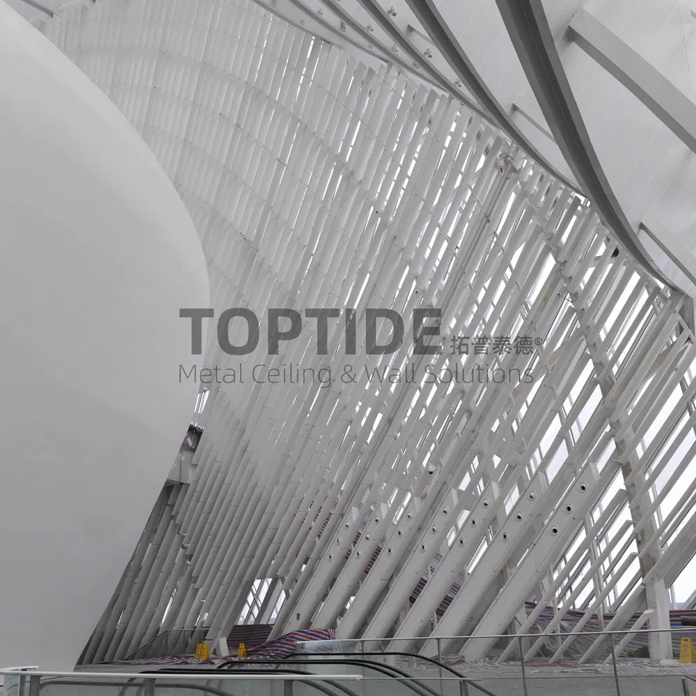 External Sun Louver Cladding Boards Commercial Aluminum Profile Blinds for Windows