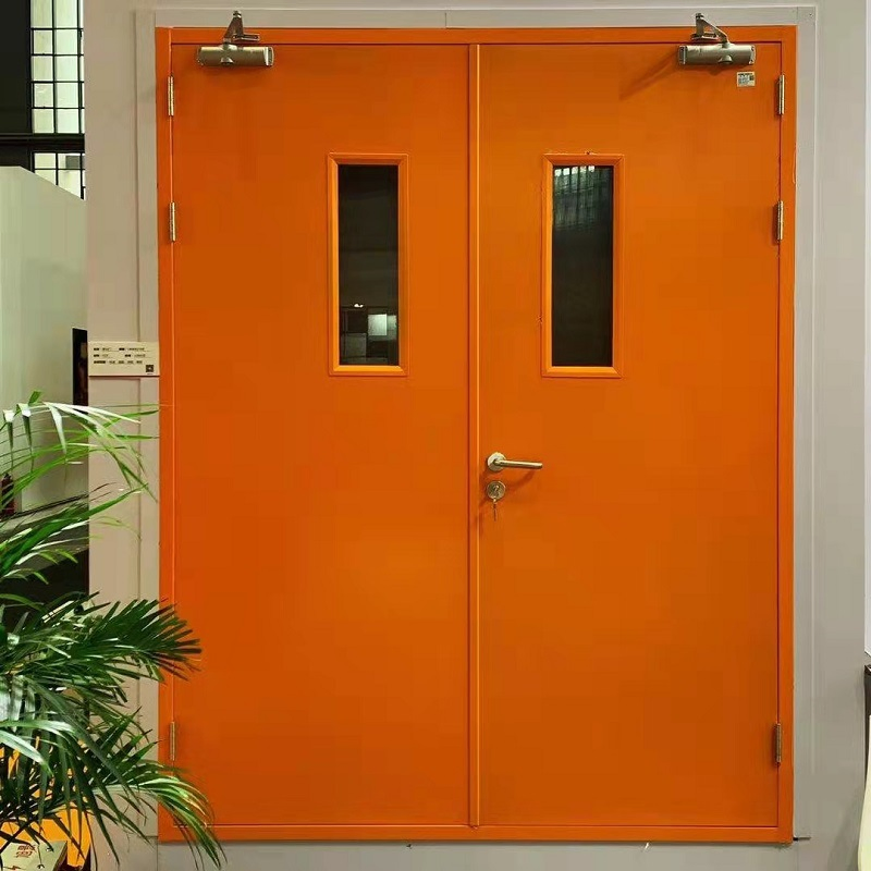 Fire Protection Steel Exit Door Escape Fire Prevention Metal Doors for Stair