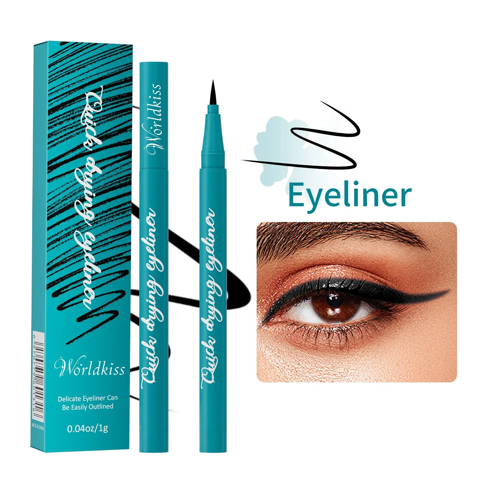 Quick-Dry Forming Waterproof Smudge-Proof Eyeliner