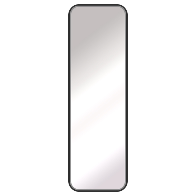 Door Over Hanging Mirror Glass Sheet Modern Shaped Metal Framed Full Length Body Shower Bathroom Wall Mirror