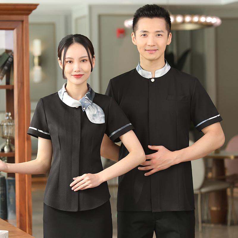 Csjd-015#Rabbit Collar Waiter Work Clothes Apron