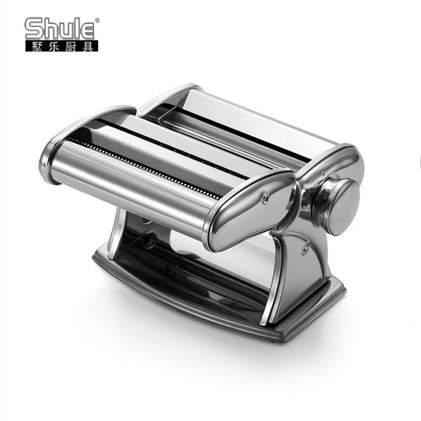Streamline Stainless Steel Noodle Press Machine for Kitchen Use
