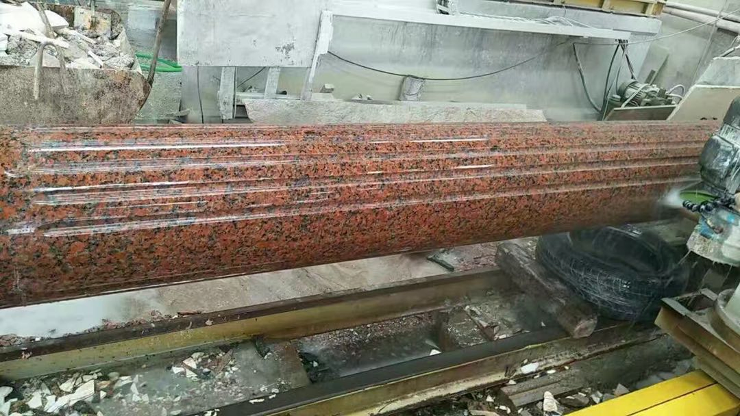 Wholesale Decorative Round Pillar Outdoor Marble/Granite Columns Hollow/Solid Roman Column