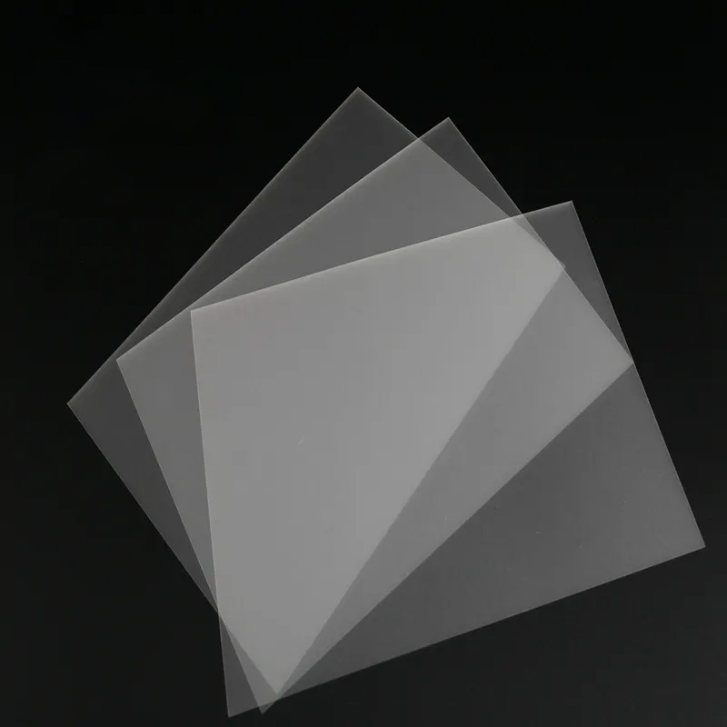 Card Material Printable Sheet Plastic Clear PVC Pet Overlay for Cards