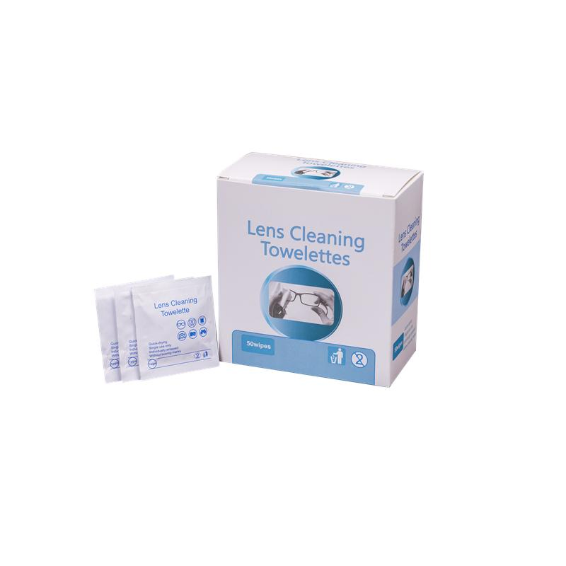 Glasses Cleaning Wet Wipes Customized Single Wet Wipes for Hand