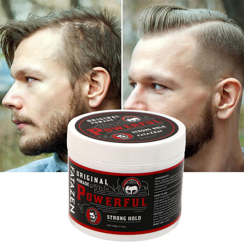 Private Label New Arrive Customizable High Quality Mens Matte Clay Texturizing Natural Hair Pomade Wax Styling Paste