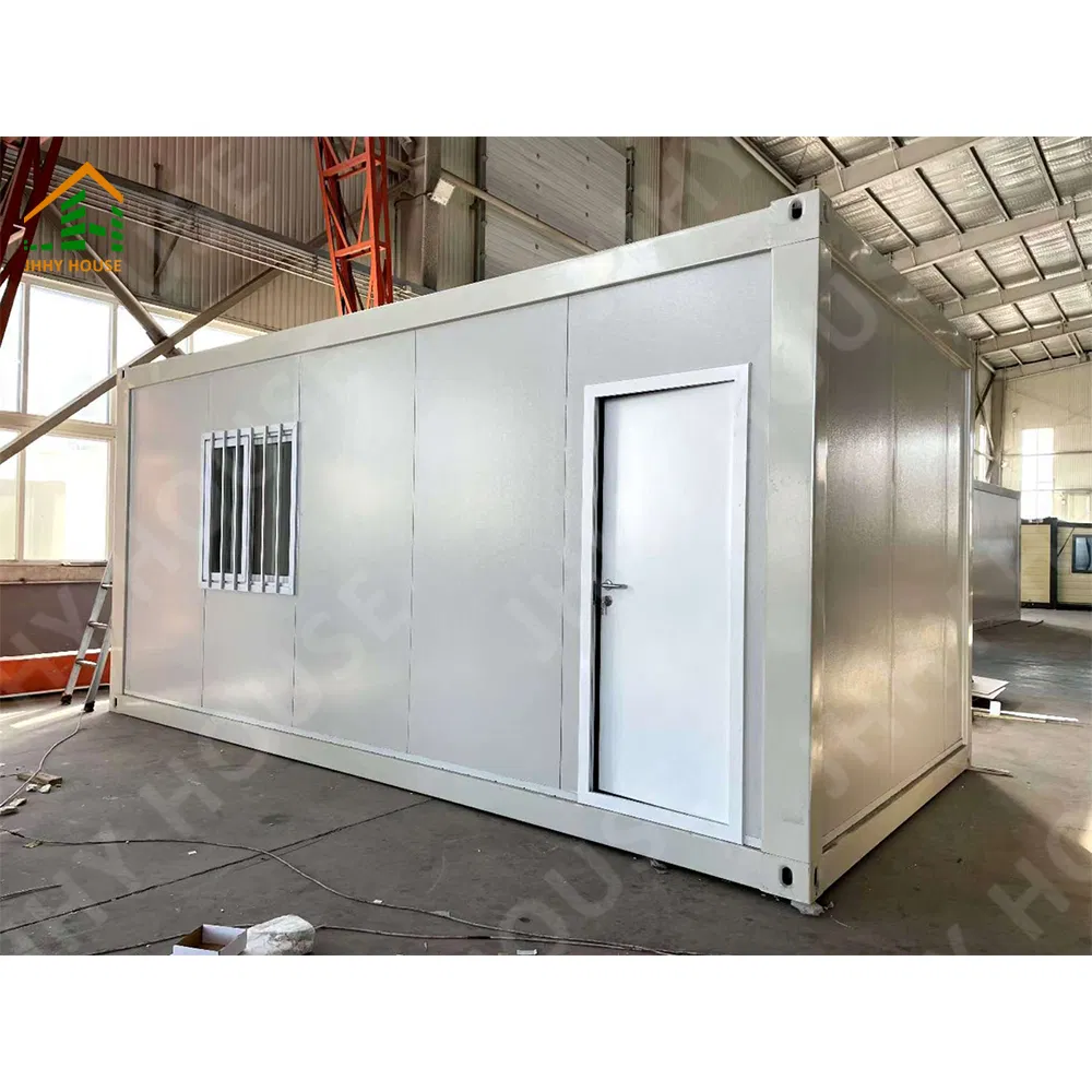 Low-Cost Living Flat Pack Container House, Prefabricated Office Modular Container House
