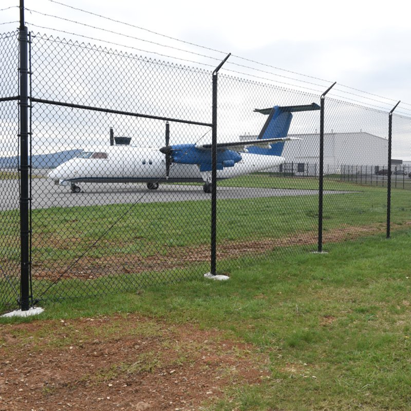 Chain Link Airport Fence Panel Steel Airport Security Perimeter Fencing Manufacturers
