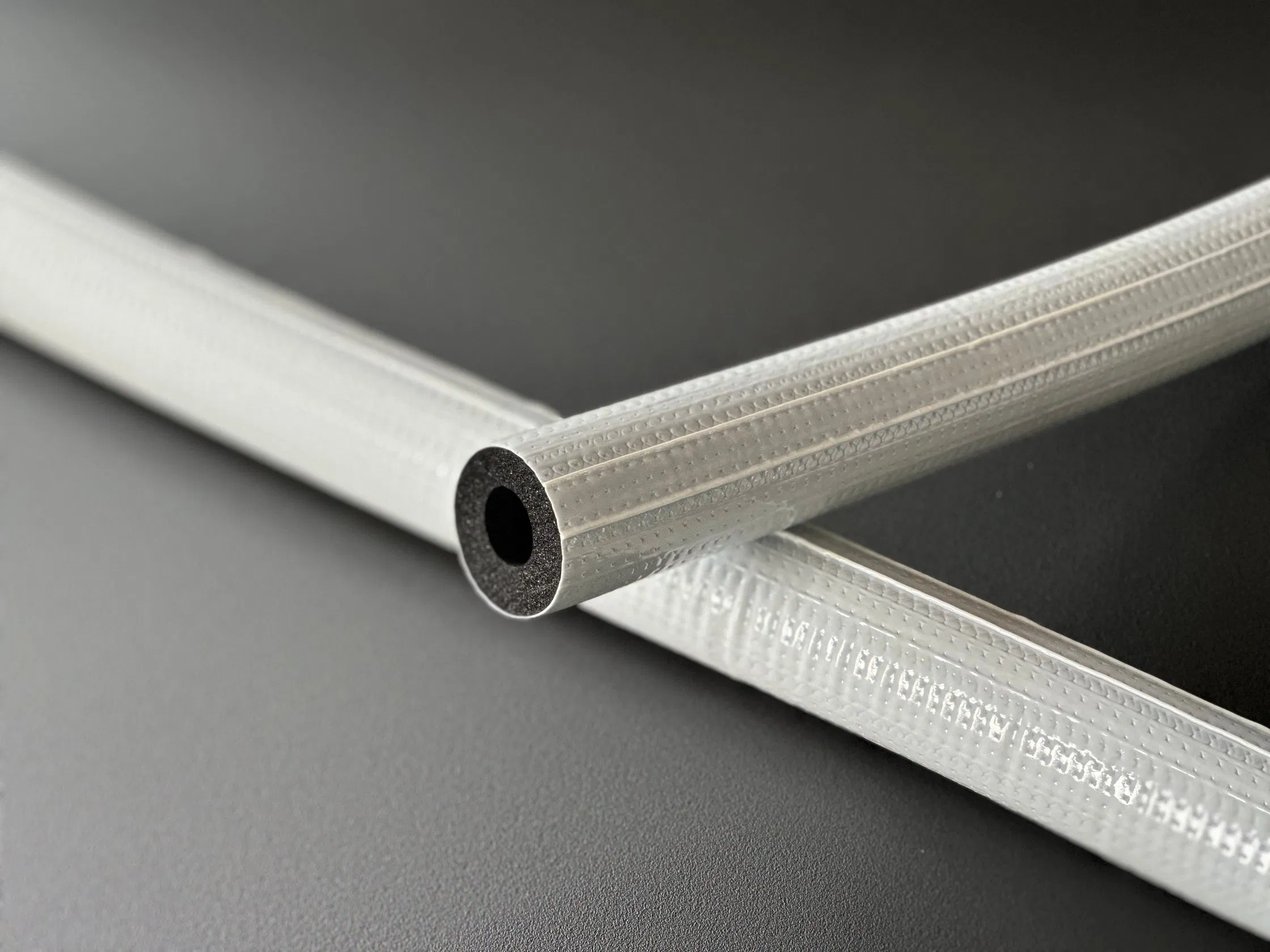 UV Film Thermal Black Rubber Insulation Pipe